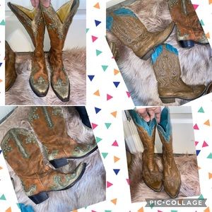 Various High End designer brand cowgirl boots (6.5&9)